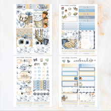 Load image into Gallery viewer, Autumn Blues - POCKET Mini Weekly Kit Planner stickers