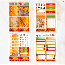 Load image into Gallery viewer, Fall in Love - POCKET Mini Weekly Kit Planner stickers