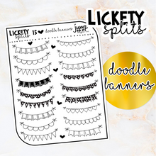 Load image into Gallery viewer, Foil - Lickety Splits - DOODLE BANNERS   (F-163-15)
