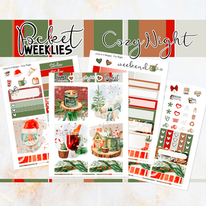 Printable Christmas Planner Stickers, Christmas Scrapbook Stickers