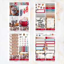 Load image into Gallery viewer, Mittens &amp; Marshmallows - POCKET Mini Weekly Kit Planner stickers