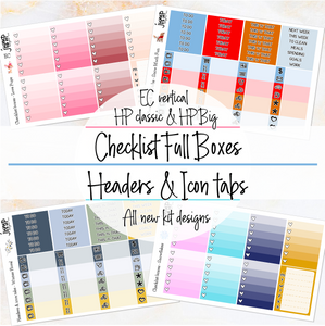 Fall Days - POCKET Mini Weekly Kit Planner stickers – Jump To It Designs