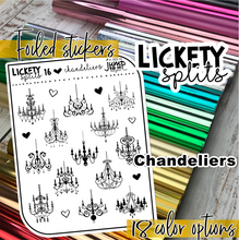 Load image into Gallery viewer, Foil - Lickety Splits - CHANDELIERS   (F-163-16)