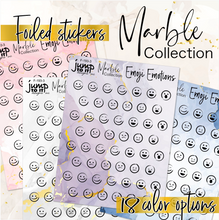 Load image into Gallery viewer, Foil - Emoji Emotions Marble Collection   (F-193-3+)