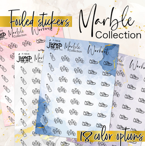 Foil - Icons WORKOUT Marble Collection   (F-193-6+)