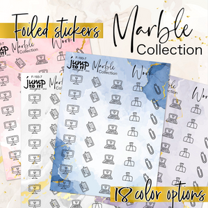 Foil - Icons WORK Marble Collection   (F-193-7+)