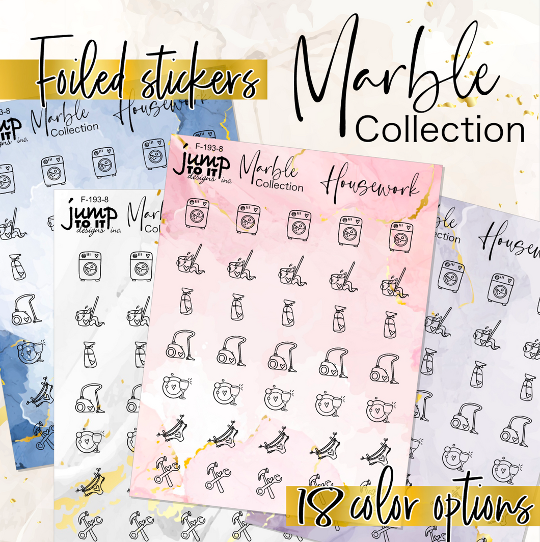 Foil - Icons HOUSEWORK Marble Collection   (F-193-8+)