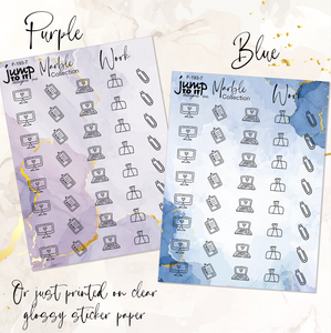 Foil - Icons WORK Marble Collection   (F-193-7+)