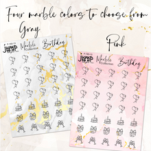 Load image into Gallery viewer, Foil - Icons BIRTHDAY Marble Collection   (F-193-13+)