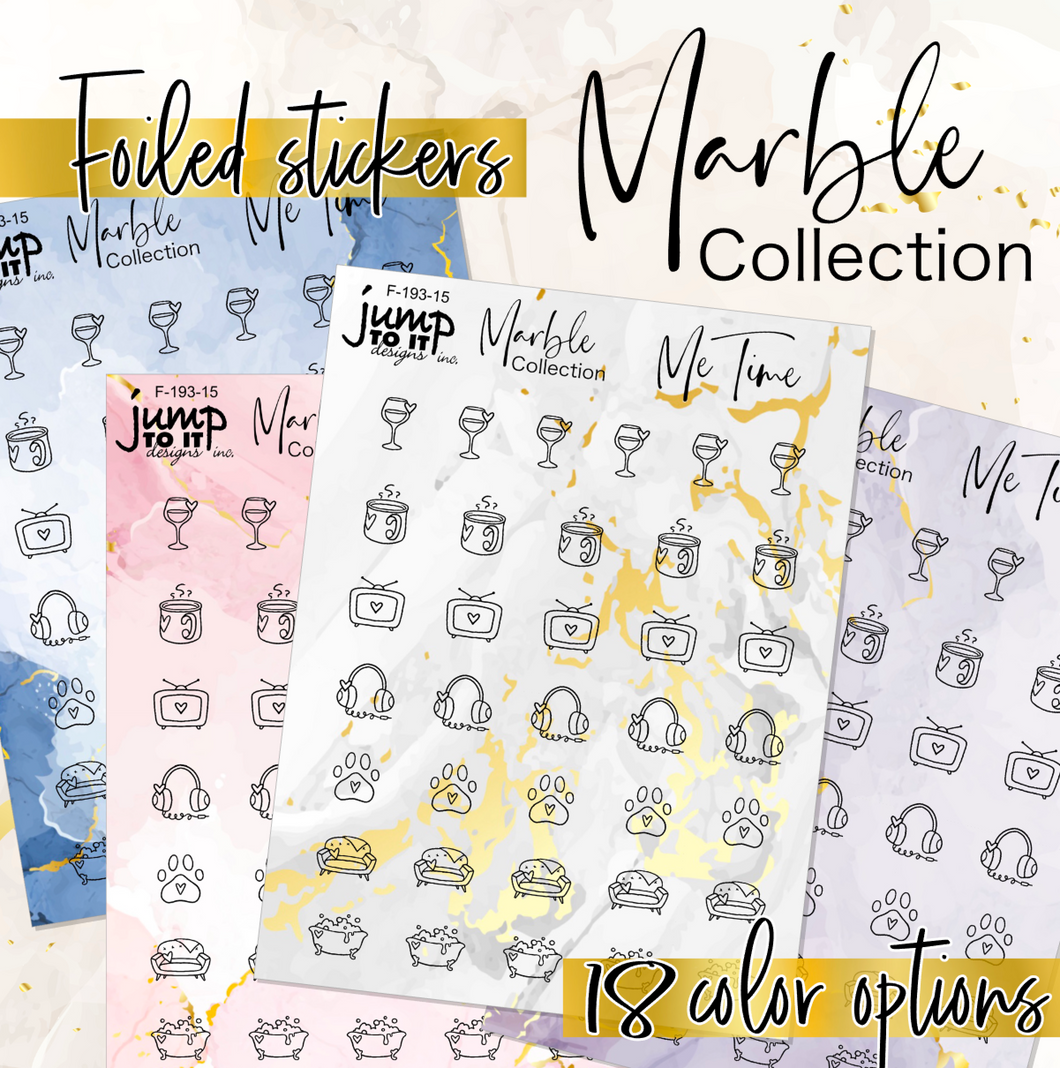 Foil - Icons ME TIME Marble Collection   (F-193-15+)