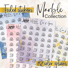Load image into Gallery viewer, Foil - Icons CAR Marble Collection   (F-193-18+)