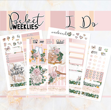 Load image into Gallery viewer, I Do Wedding - POCKET Mini Weekly Kit Planner stickers