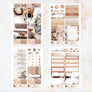 Relax & Unwind - POCKET Mini Weekly Kit Planner stickers