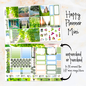 Vineyard Bliss - weekly kit Erin Condren Vertical Horizontal, Happy Planner Classic, Mini & Big