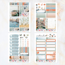 Load image into Gallery viewer, Seaside Escape - POCKET Mini Weekly Kit Planner stickers