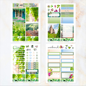 Vineyard Bliss - POCKET Mini Weekly Kit Planner stickers