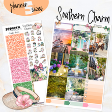 Load image into Gallery viewer, Southern Charm - weekly kit Erin Condren Vertical Horizontal, Happy Planner Classic, Mini &amp; Big