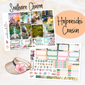 Southern Charm - weekly kit Hobonichi Cousin A5 personal planner