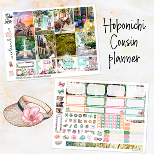 Southern Charm - weekly kit Hobonichi Cousin A5 personal planner