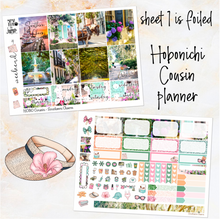 Load image into Gallery viewer, Southern Charm - FOIL weekly kit Hobonichi Cousin A5 personal planner