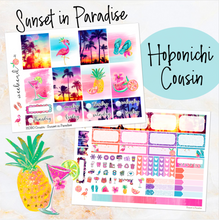 Load image into Gallery viewer, Sunset in Paradise - weekly kit Hobonichi Cousin A5 personal planner