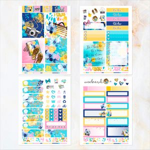 Tropical Escape - POCKET Mini Weekly Kit Planner stickers