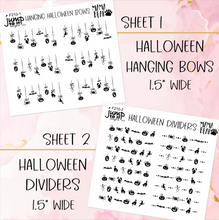 Load image into Gallery viewer, Foil Theme Collection • HALLOWEEN • Washi, Swags, Tabs, Deco (F-210)