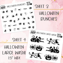 Load image into Gallery viewer, Foil Theme Collection • HALLOWEEN • Washi, Swags, Tabs, Deco (F-210)