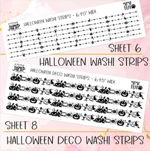 Load image into Gallery viewer, Foil Theme Collection • HALLOWEEN • Washi, Swags, Tabs, Deco (F-210)