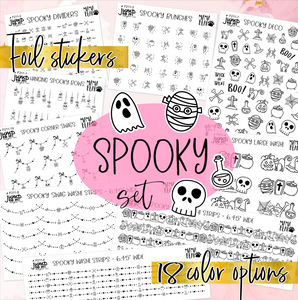 Foil weekly kit BUNDLE - Happy Planner BIG stickers (F-110) – Jump