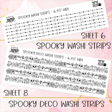 Load image into Gallery viewer, Foil Theme Collection • SPOOKY Halloween • Washi, Swags, Tabs, Deco (F-211)