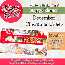 Load image into Gallery viewer, December Christmas Cheer - The Nitty Gritty Monthly - Happy Planner Classic