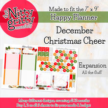 Load image into Gallery viewer, December Christmas Cheer - The Nitty Gritty Monthly - Happy Planner Classic