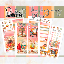 Load image into Gallery viewer, Thanksgiving Bliss - POCKET Mini Weekly Kit Planner stickers