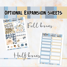 Load image into Gallery viewer, Autumn Blues - POCKET Mini Weekly Kit Planner stickers
