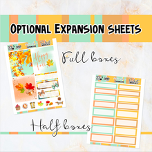Load image into Gallery viewer, Autumn Daze - POCKET Mini Weekly Kit Planner stickers