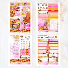 Load image into Gallery viewer, Thanksgiving - POCKET Mini Weekly Kit Planner stickers