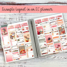 Load image into Gallery viewer, Snowy Forest - FOIL weekly kit Erin Condren Vertical Horizontal, Happy Planner Classic, Mini &amp; Big &amp; Hobonichi Cousin