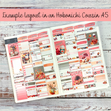Load image into Gallery viewer, Snowy Forest - FOIL weekly kit Erin Condren Vertical Horizontal, Happy Planner Classic, Mini &amp; Big &amp; Hobonichi Cousin