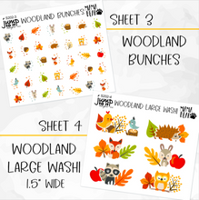 Load image into Gallery viewer, WOODLAND • Sticker Theme Collection • Washi, Swags, Tabs, Deco (T-202)