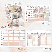 Load image into Gallery viewer, Winter White - FOIL weekly kit Erin Condren Vertical Horizontal, Happy Planner Classic, Mini &amp; Big &amp; Hobonichi Cousin