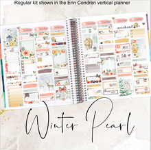 Load image into Gallery viewer, Winter Pearl - FOIL weekly kit Erin Condren Vertical Horizontal, Happy Planner Classic, Mini &amp; Big &amp; Hobonichi Cousin