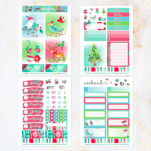 Load image into Gallery viewer, Very Merry Holiday - POCKET Mini Weekly Kit Planner stickers