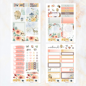 Winter Pearl - POCKET Mini Weekly Kit Planner stickers