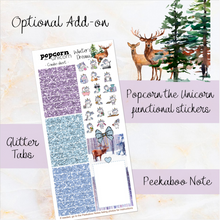 Load image into Gallery viewer, Winter’s Dream - weekly kit Erin Condren Vertical Horizontal, Happy Planner Classic, Mini &amp; Big &amp; Hobonichi Cousin