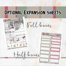 Load image into Gallery viewer, Snowy Forest - POCKET Mini Weekly Kit Planner stickers
