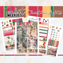 Load image into Gallery viewer, Christmas Lights - POCKET Mini Weekly Kit Planner stickers
