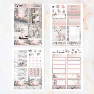 Pink Wonderland - POCKET Mini Weekly Kit Planner stickers