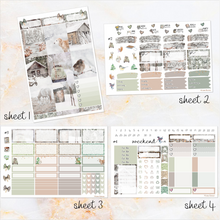 Load image into Gallery viewer, Winter Retreat - weekly kit Erin Condren Vertical Horizontal, Happy Planner Classic, Mini &amp; Big &amp; Hobonichi Cousin