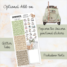 Load image into Gallery viewer, Winter Retreat - weekly kit Erin Condren Vertical Horizontal, Happy Planner Classic, Mini &amp; Big &amp; Hobonichi Cousin
